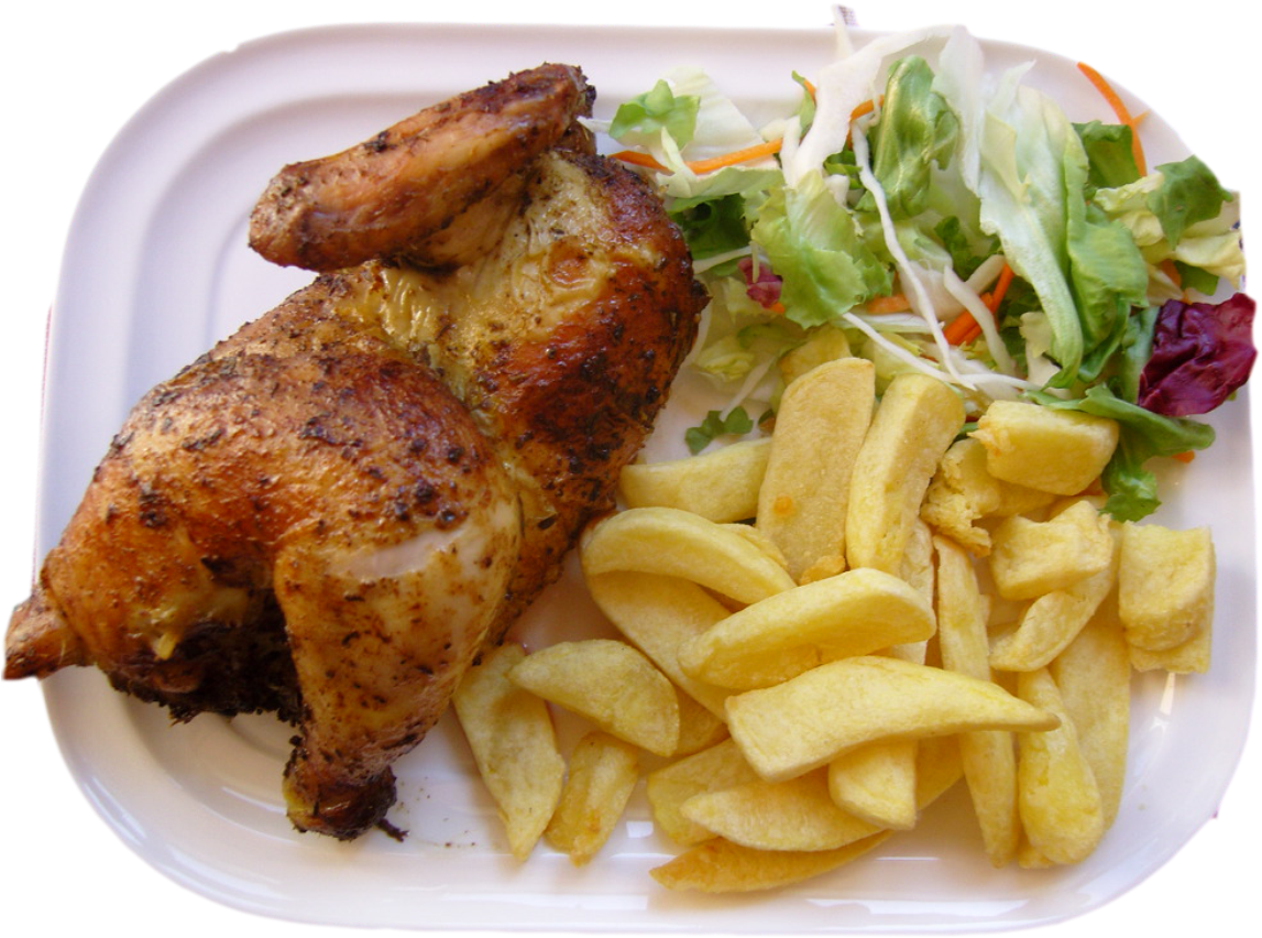 Pollo Con Papas